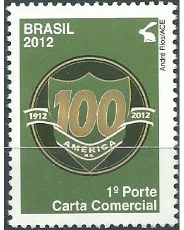 C3186 CENTENÁRIO DO AMÉRICA FUTEBOL CLUBE 2012 MINT  7834