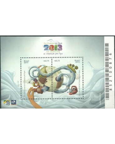 B172  DIA MUNDIAL DA ÁGUA ,MINT 7843 