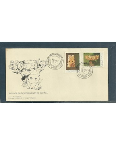 FDC480/1989 - 500 Anos do Descobrimeno da América 735