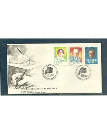 FDC600/1993 Literatura Brasilleira 758 Apresenta leves manchas