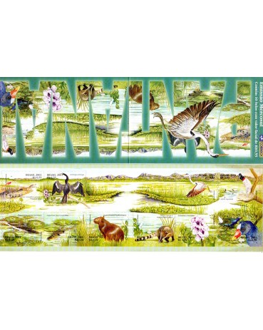 CD26 - C2420/2429  Pantanal - Fauna e Flora 2001 -  811 Mint  