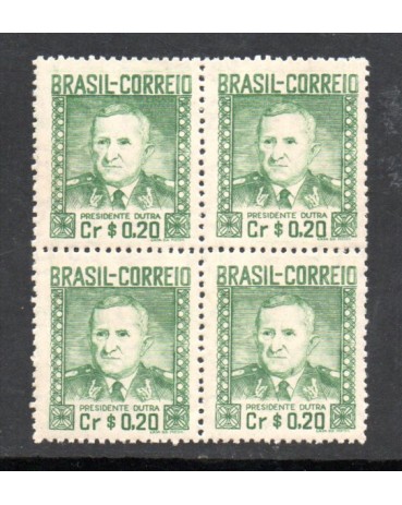 1947 C231  Eurico Gaspar Dutra - Nova c om goma 8858
