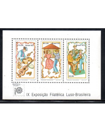 B54 Lubrapex 82, Fandango Paranaense mint  866