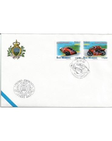 MOTOCICLISMO FDC SAN MARINO - MOTOCICLISMO -  9372